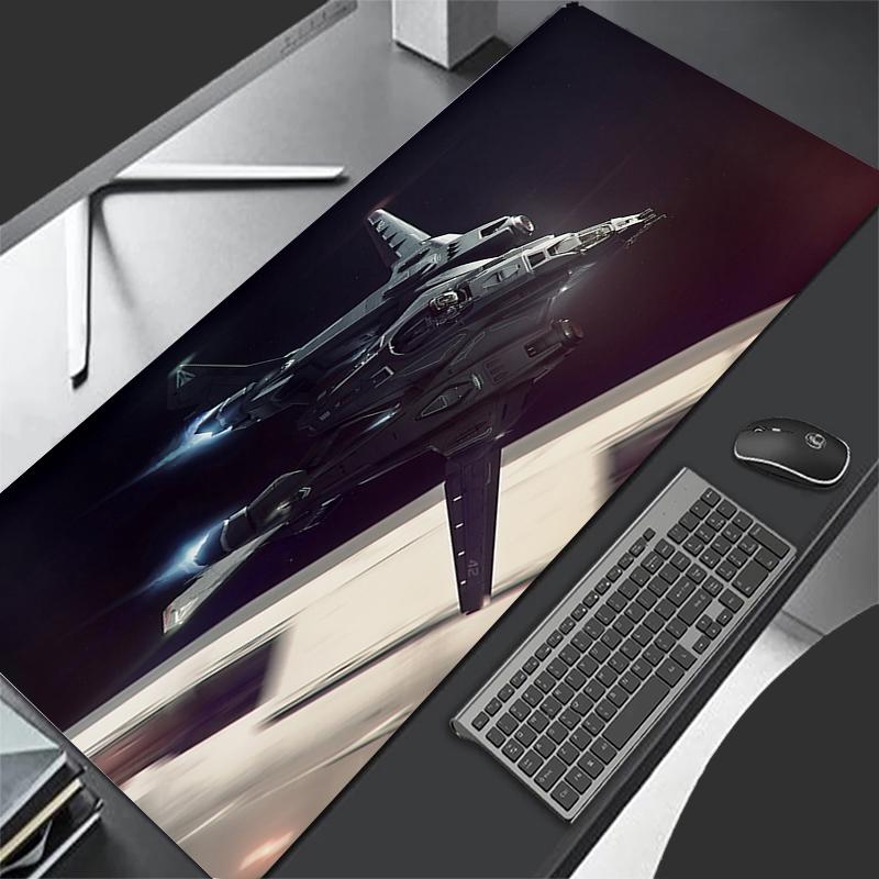 Tappetino per Mouse Star Citizen XXL x Tappetini Antiscivolo in Gomma per Tastiera da Gioco Tappetino da Scrivania Mousepad per Computer e Ufficio Anime Gamer