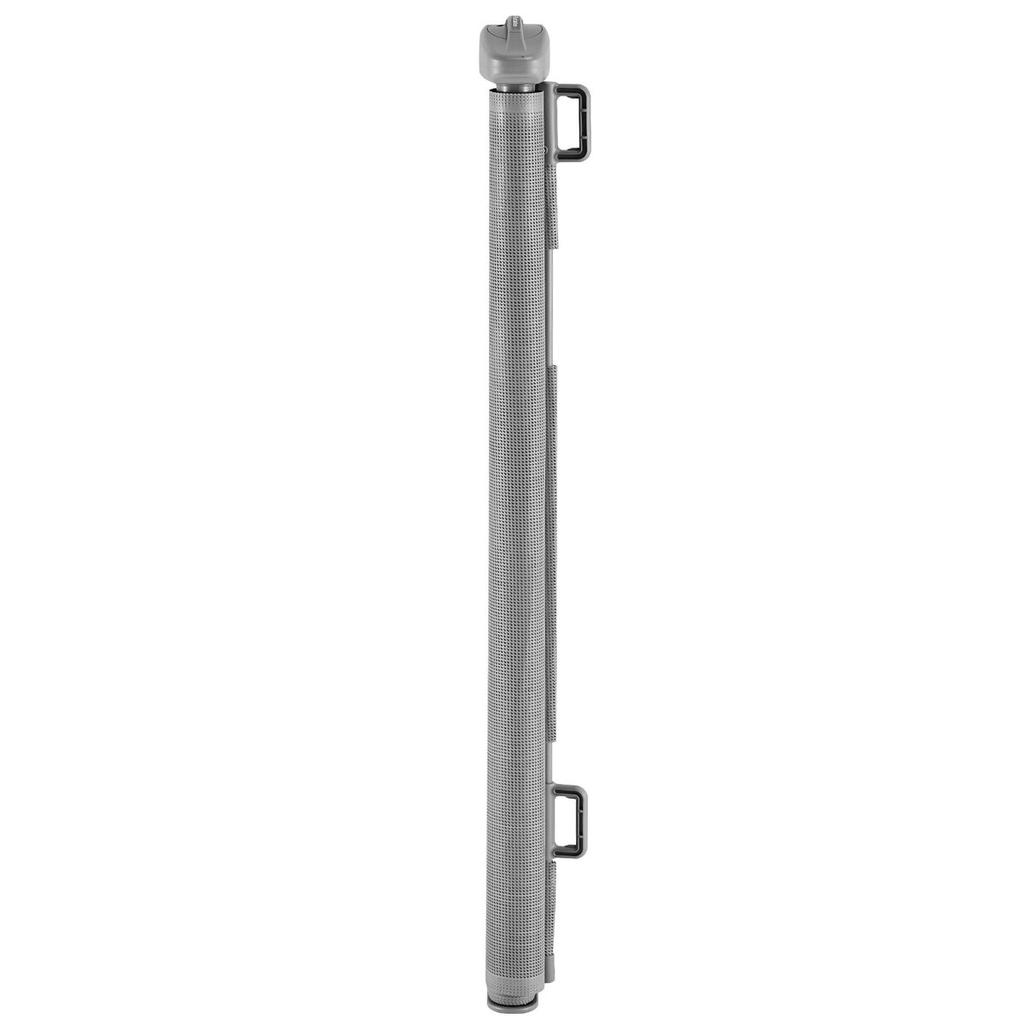 Retractable Baby Gate, Extends to 1430 mm Wide, 795 mm Tall, with Security Lock, Easy to Use, Walk Through Without Tripping, Mesh Dog Gate for Stairs,
