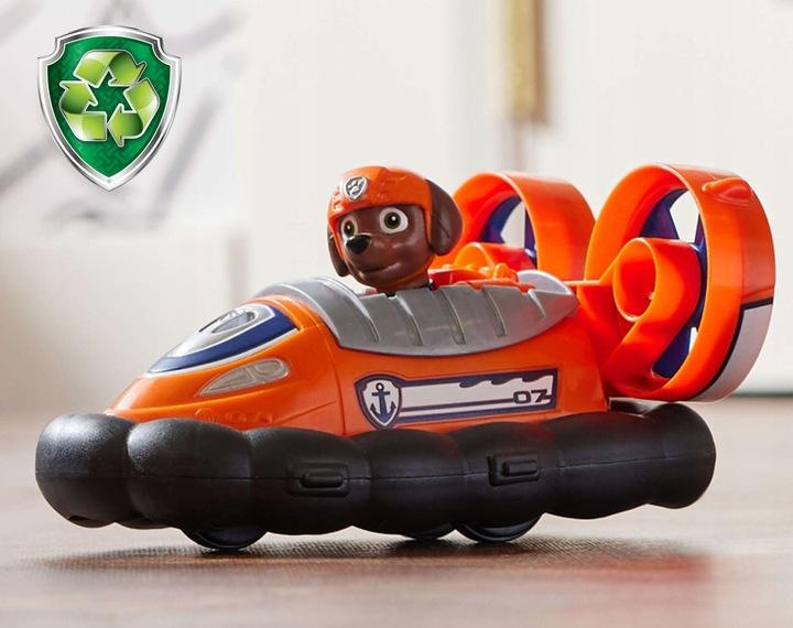 Psi Patrol 2W1 Poduszkowiec Figurka Zuma Eco Hovercraft
