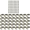 40pack Retros Bronze Iron Hook Featuring Included Hardware For Quick Installation Perfect Gift For Any Space