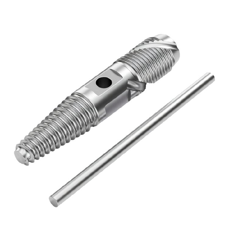 /Set Double Head Screw Extractor Drill Bit Set Faucet Valves Damaged Water Pipe Broken Bolt Screws Removing Tool
