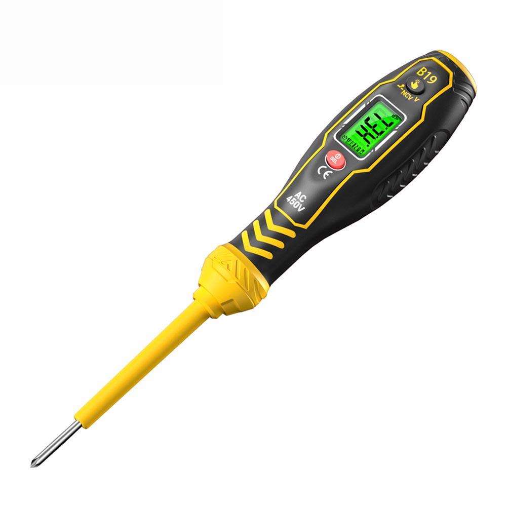 Digital Voltmeter Pen LCD Backlight Voltmeter Power On/Off Detection