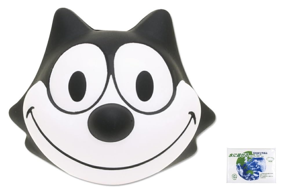 Felix the Cat Squeeze Antenna Topper FELIX KGAZF454 Bonus Item + (Pocket Tissues)