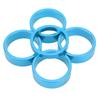 CANSUCC 5PCS 28.6MM MTB Bike Front Fork Washer Set Bicycle Stem Headset Spacer Fork GasketBlue