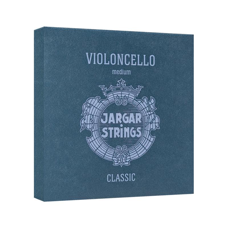 Jargar Cello Strings Set - Medium Tension, Blue