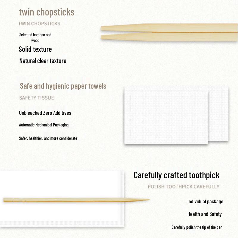 Banli Premium Disposable Cutlery 4-Piece Set