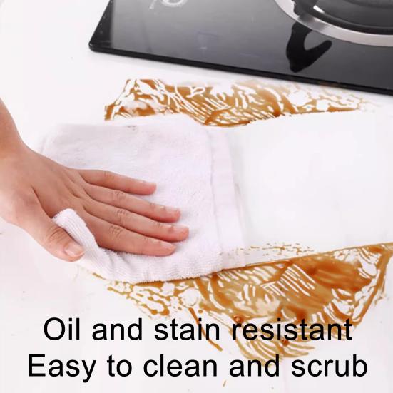 Clear Table Mat Non-Slip PVC Desk Protector Mat Heat Resistant Waterproof Oil Resistance Desk Mat for Vanity Coffee Table Kitchen Counter