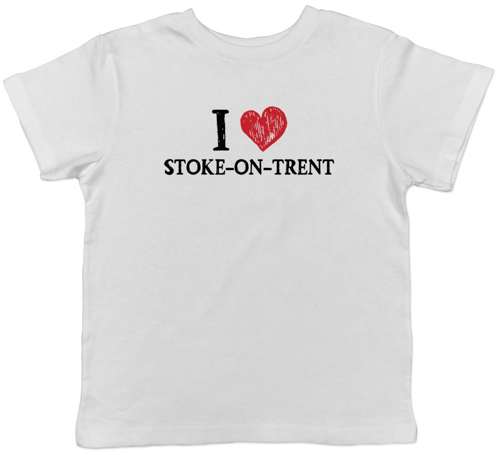 

I Love Stoke-on-Trent Kids T-Shirt Fine Ceramics Pottery Childrens Boys Girls 160