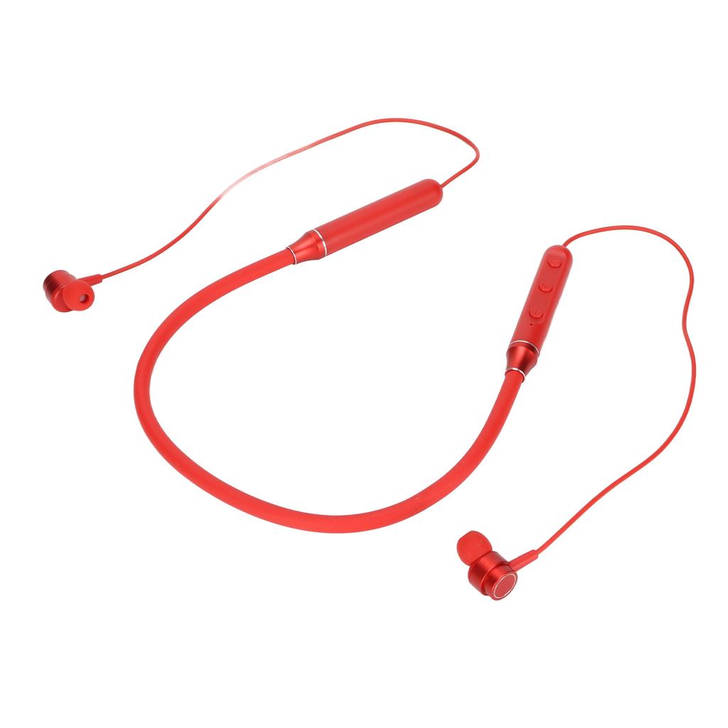 WSYD600 Bluetooth Neckband Headphones Wireless Stereo Headset for Sports Running Walking(Red )