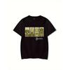 Yaelokre Merch The Lark Graphic T-Shirt for Men & Women - Black Streetwear Tee with Beige Quadrant Lark Bird Logo, Breathable Short Sleeve Round Neck