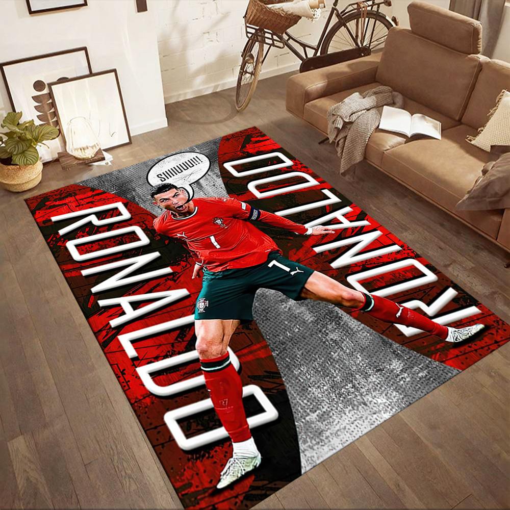 Cristiano Ronaldo Floor Mat Perfect For Outdoor Living Rooms Decorate Room Foyer Antislip Rug Office Home Decor Perfect Gift For Womenmen