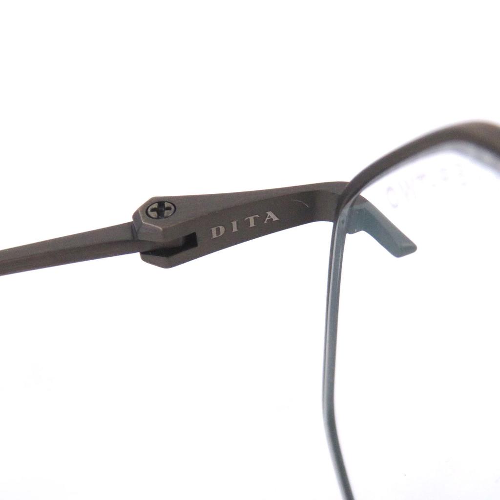 Pristine DITA Glasses BELIEVER-TWO Octagon antique gold DTX174-A-03 Used
