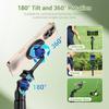 Golf Monopod Selfie Stick with Ground Spike Stakes Magnetic Tripod Stand for Golf Traing Aid Swing Recording for iPhone Osmo 360