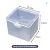 Flip Transparent Desktop Storage Box Led Headlight Packaging Box Plastic Box