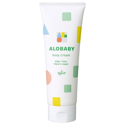 Alobaby Body Cream, Fragrance-Free, Moisturizing, Baby, Newborn, Skin Care, Made in Japan, Organic, Additive-Free, Naturally Derived, For Dry, Rough S