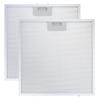 Simple Installation Grease Screen For Certain Range Hoods 13.75 Inch Square Aluminum Material Better Ventilation