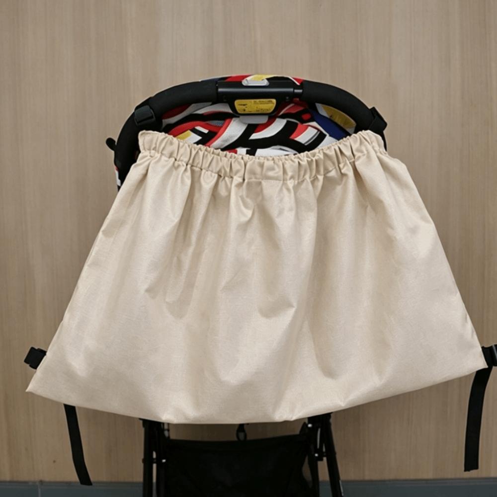 Large Capacity Stroller Hanging Bag Oxford Fabric Baby Stroller Bag Travel