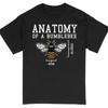 Hummel Anatomie T-Shirt Lustiges Wissenschafts-T-Shirt Entomologie Shirt Lässiges Grafik-T-Shirt Unisex Bildungs-T-Shirt Sommer Atmungsaktives Oberteil