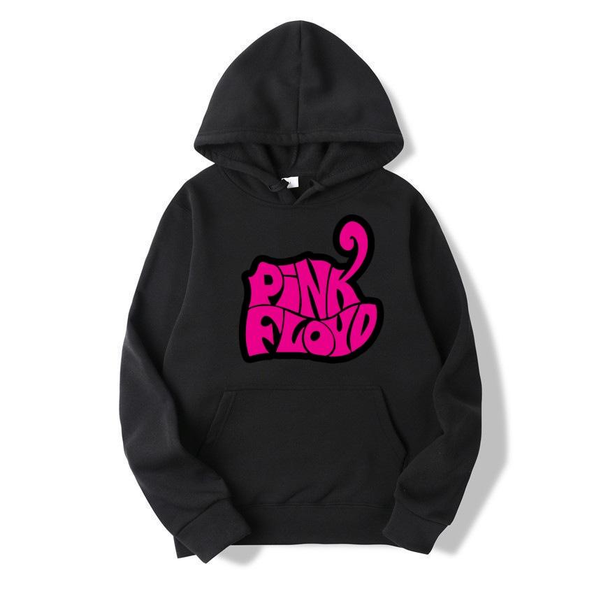 Autumn/Winter Men`s Hoodie Pink Floyd Printed