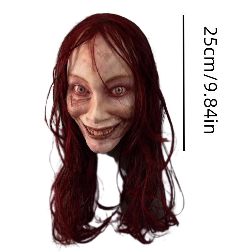Evil Dead Rise Latex Mask Terrifying Halloween Party Horror Headgear