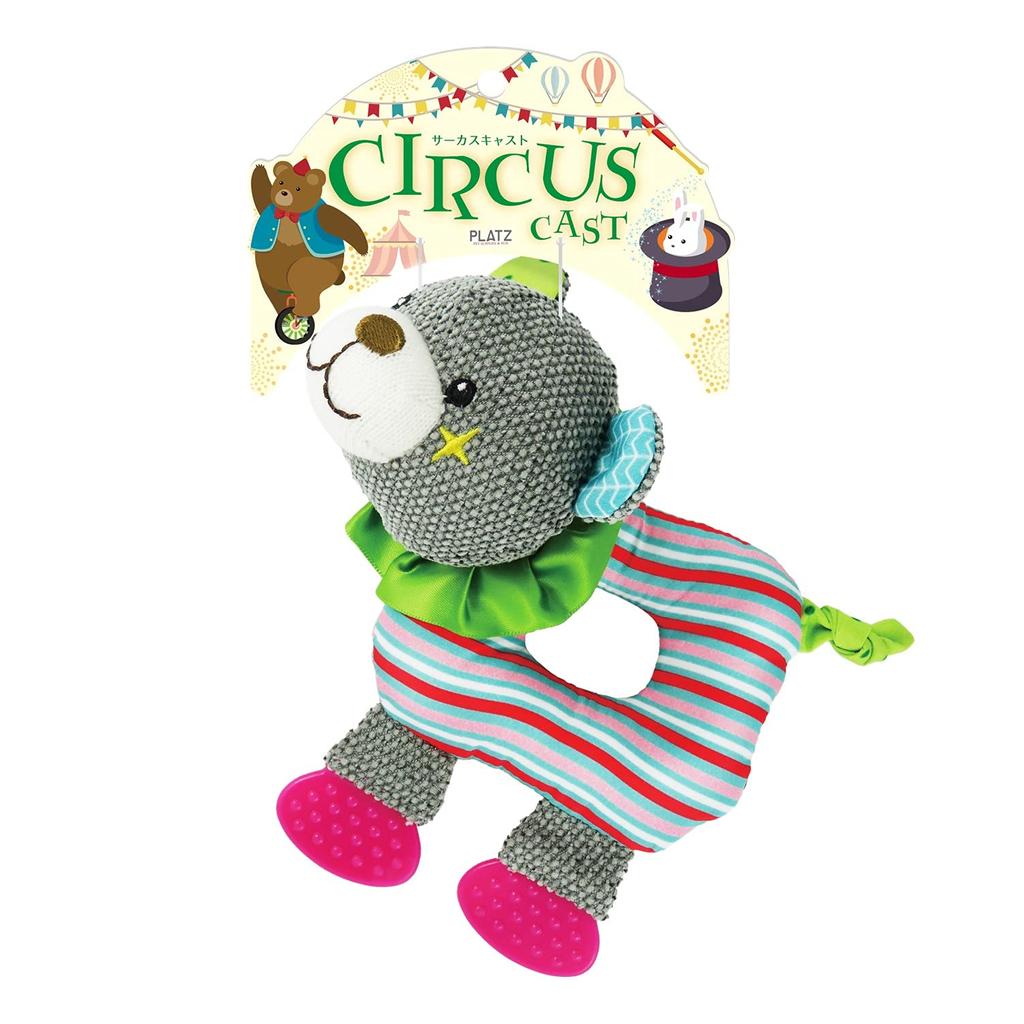 PLATZ PET Dog Toy Circus Cast Teaser Bear SUPPLISES&FUN