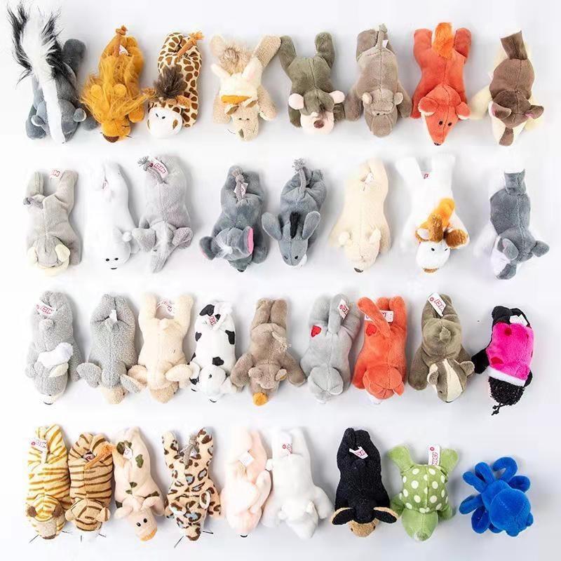 Adorable Plush Animal Fridge Magnet Jungle Series Realistic Lion And Tiger Cartoon Magnets