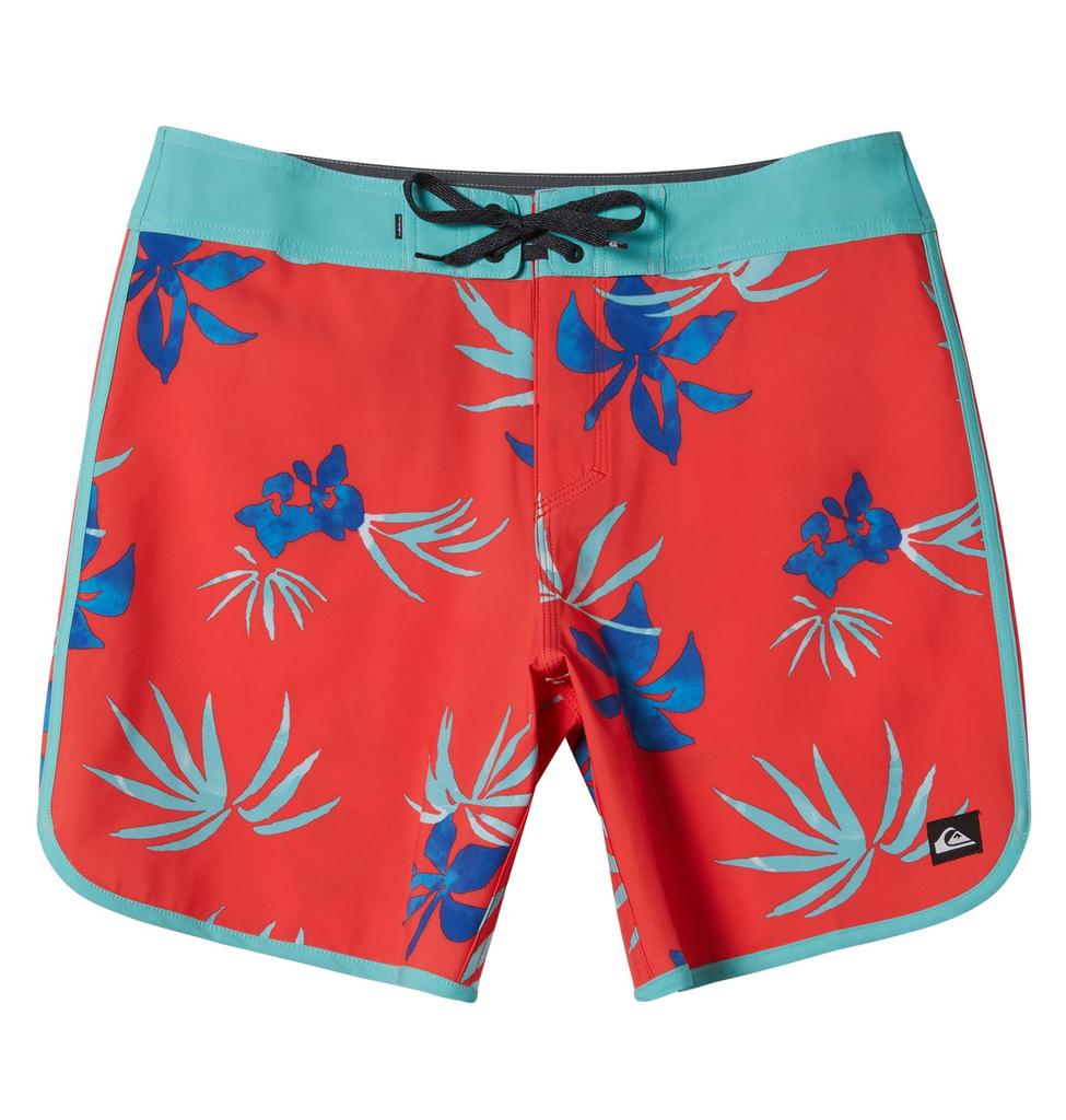 Quiksilver Men's All-Over Print 4-Way Stretch Water-Repellent Board Shorts (AQYBS03630 RMC6)