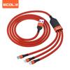 Ecola 3-in-1 Fast Charging Cable