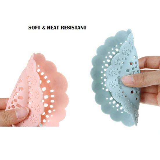 Flower Hollowed Sink Strainer Drain Cover