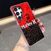 Hot B-Brand HurleyS Phone Case for Samsung S26 S25 S24 S23 S22 S21 FE Plus Ultra Black 2-in-1 Jelly silicone case