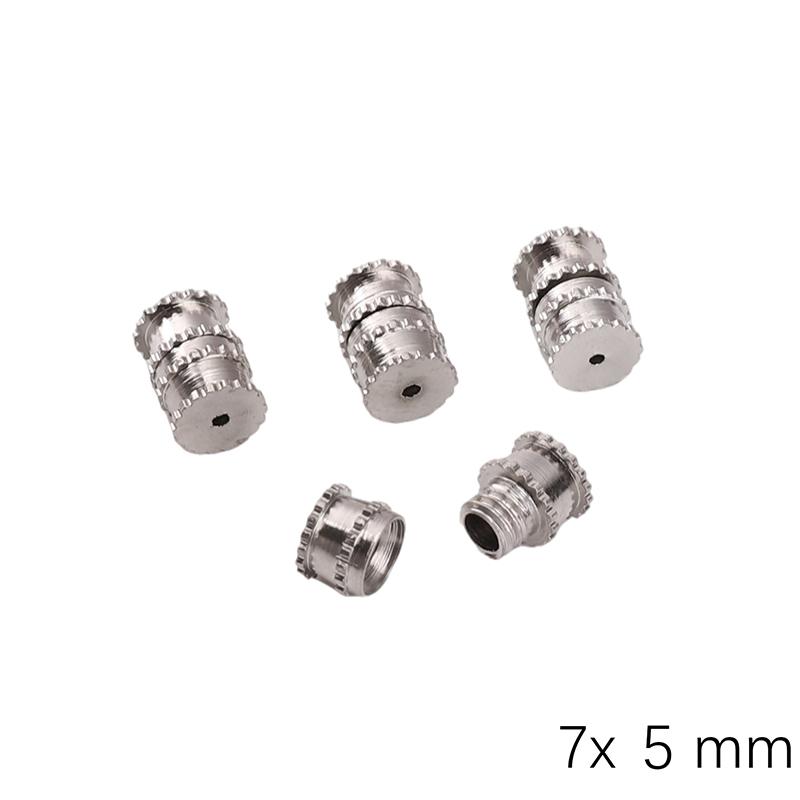1-10pcs/Bag Plated Screw Clasp Barrel Screw Clasps For Bracelet Necklace Jewelry Making Findings Accessories