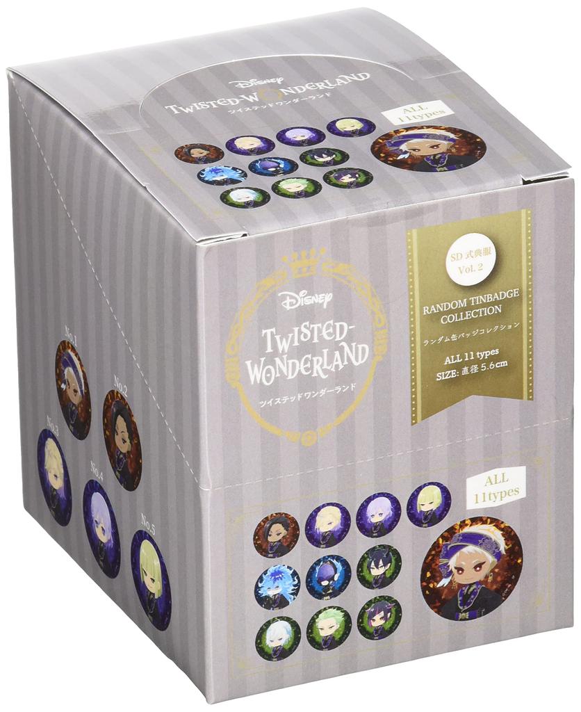[Complete Set] Twisted Wonderland Blind Can Badge SD Ceremonial Costume VoI.2 Box Set of 11 APDS6045