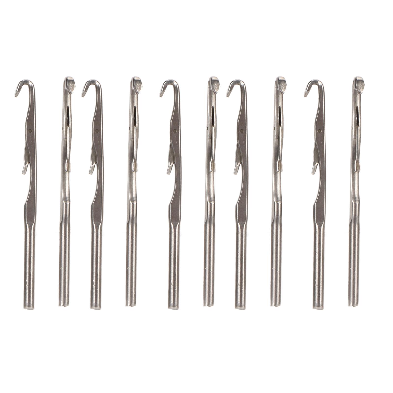 10Pcs Crochet Hooks Set Ergonomic Metal Knitting Crochet Hooks Knitting Needles for Beginners and Experienced Crocheter