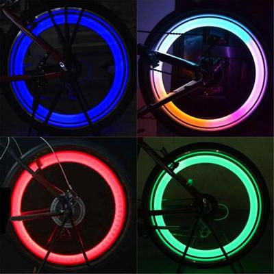 Safety Bright Bike Bicycle Cycling Car Wheel Tire Tyre LED Spoke Light Lamp
