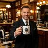 Personalized Hair Stylist Mug Ceramic 330ml Hairdresser Coffee Cup with Gold