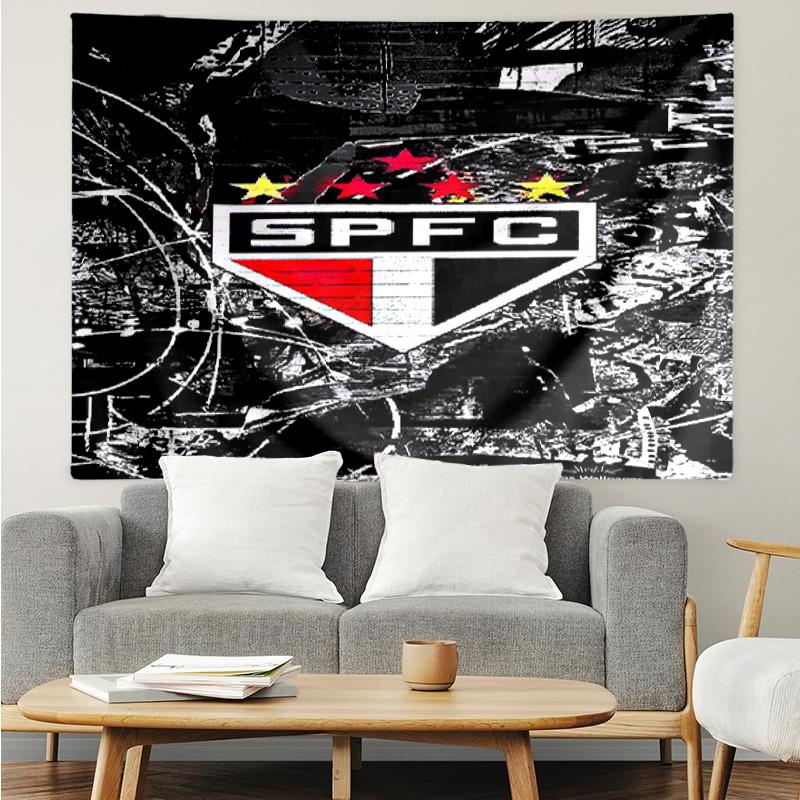 Spfc Team Crest Design Printed Printed Tapestry, for Bedroom,Livingroom, Dormitory, Large Wall Decor, Fabric Decor Fan Birthday Gifts