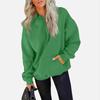 Women's Casual Pocket Hoodie Fashion Drawstring Pullover Top Sweatshirt