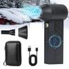 Violent Fan Snow Blower 4 Speeds Type-C Fast Charging Powerful Air Blower Vacuum Dust Cleaner Brushless Turbo Jet Blower