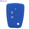Jingyuqin Styling Remote Car Key Fob Silicone Case Cover Protector For Chevrolet Cruze Spark Onix Silverado Volt Aveo Sonic 4BTN