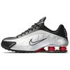 Shox R4 Y2K Retro Running Shoes Comfortable Low-Top Sneakers Unisex Sneakers Silver Black BV1111-008(2024)