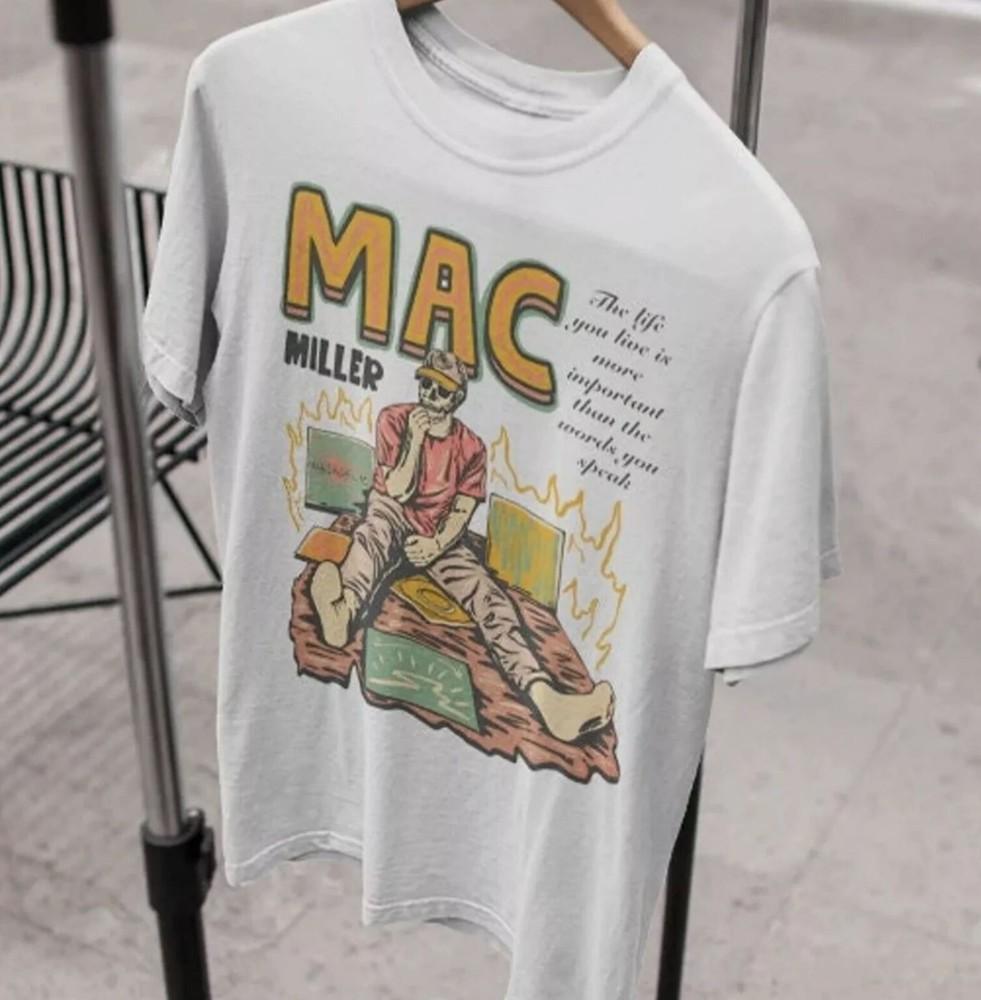 New Rare Mac Miller Tour Shirt Hot Black All Size T-Shirt