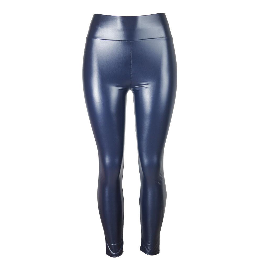 Pu Leather Pants For Women With High Waist And Slimming Fit For Casual Wear