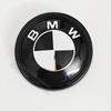 3D ABS Chrom Schwarz Emblem für BMW X5 E70 F15 Auto Logo X6 E71 F16 Heckklappe X3 F25 50. Jahrestag X4 F26 Abzeichen Heckabzeichen