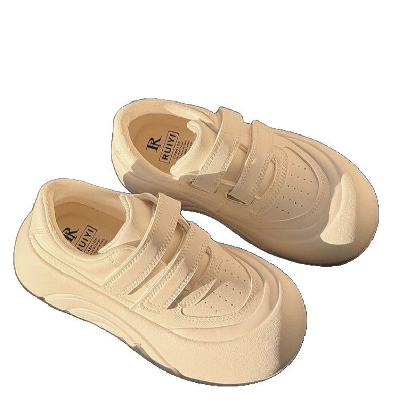 Damen Plateau-Erhöhungsschuhe Kinder neue Frühling und Sommer vielseitige Klettverschluss Damenschuhe Sport- und Freizeitschuhe