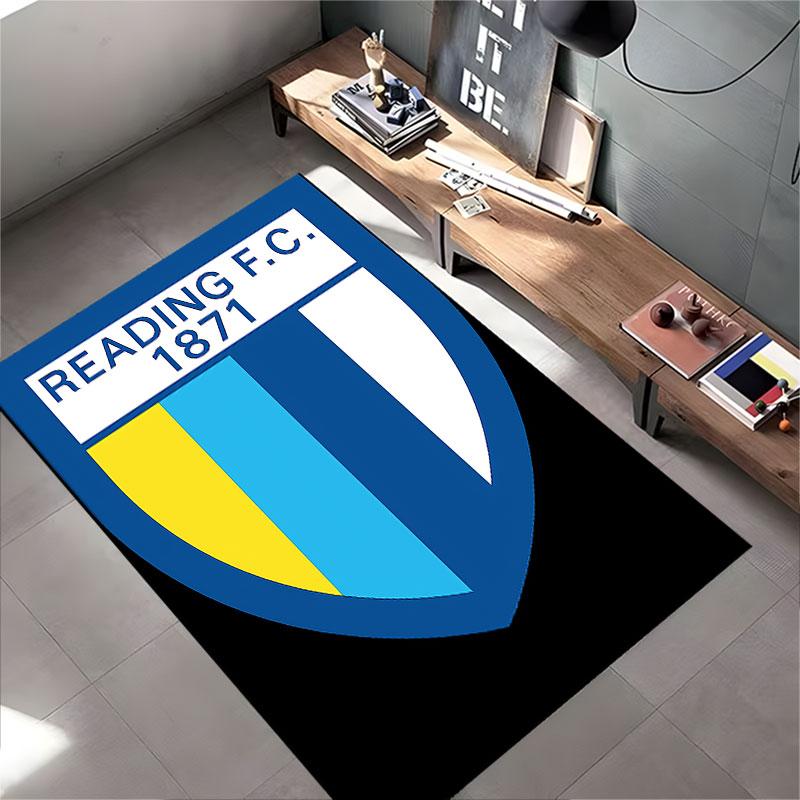 Reading F.C. 1871 Logo Carpet suitable as a non-slip mat for the living room or bedroom sofa