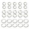 30Pcs Spacer Bead Caps Jewelry Making Crafts Ring Hanger Connector Bail Hanger