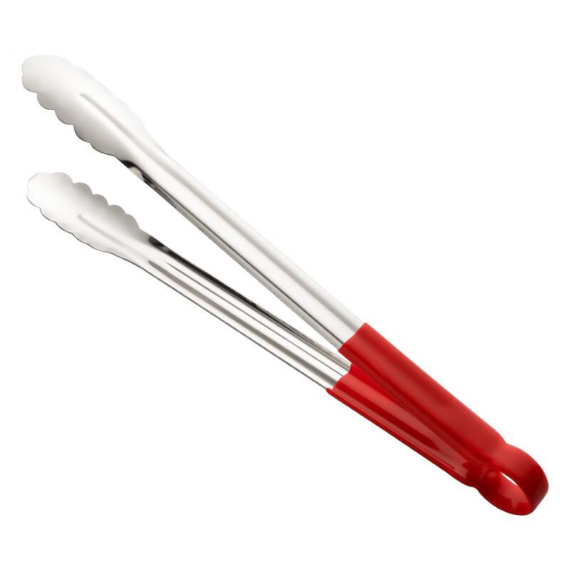 Abdo 14-Inch Stainless Steel Food Tongs - 5 Pack