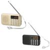 Digital Radio Mini Portable Radio Subwoofer Card MP3 Player Bass Speaker for Senior