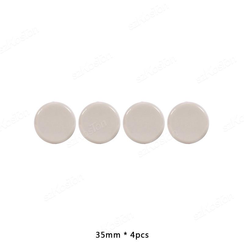 4Pcs Self-Adhesive Furniture Glides Stick-on Chair Leg Slider Bumper Pad Floor Protector for Table Sofa Carpet Tile Hardwood