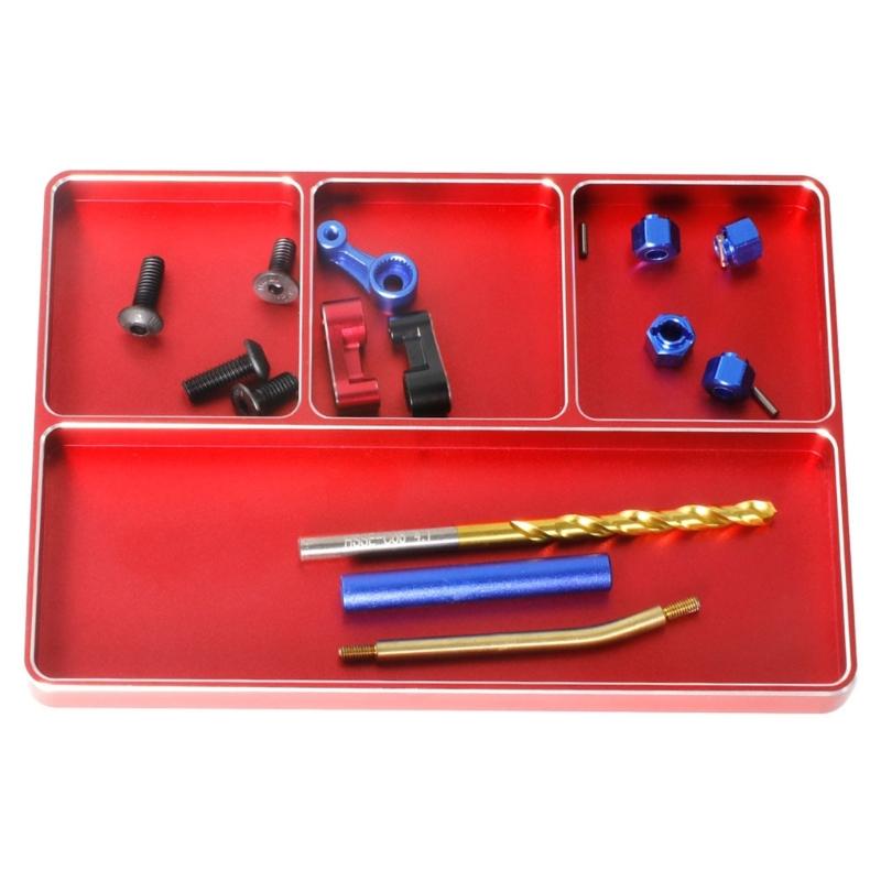 Tool Box Tool Organizer Metal Hardware Box Storage Hardware Organizer for Hardware Screws Bolts Nuts Nails Beads Jewelry